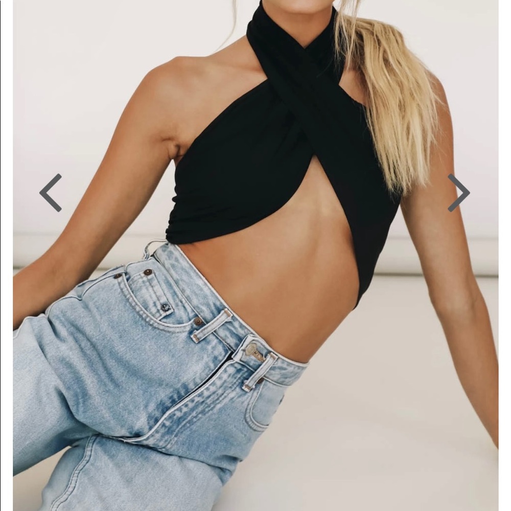NWT Verge Girl Power Move halter top
